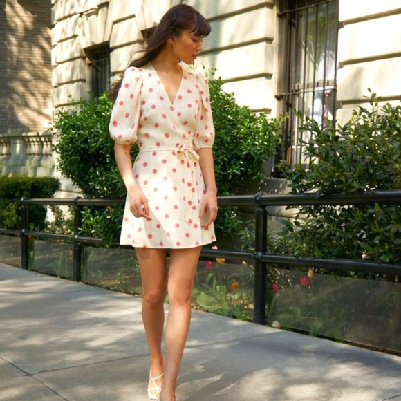 Polka Dot Reformation Dress! - Picture 2 of 6